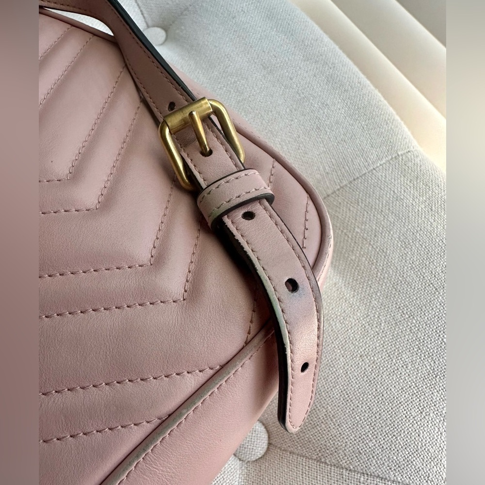 Gucci GG Mermont Mini Backpack in Pink - Picture 12 of 16